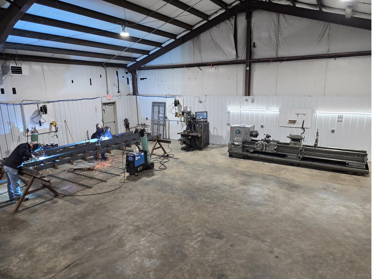 Energen machine shop interior